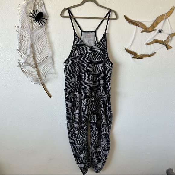 FP Striped Black and White Jumpsuit EUC - Picture 3 of 5